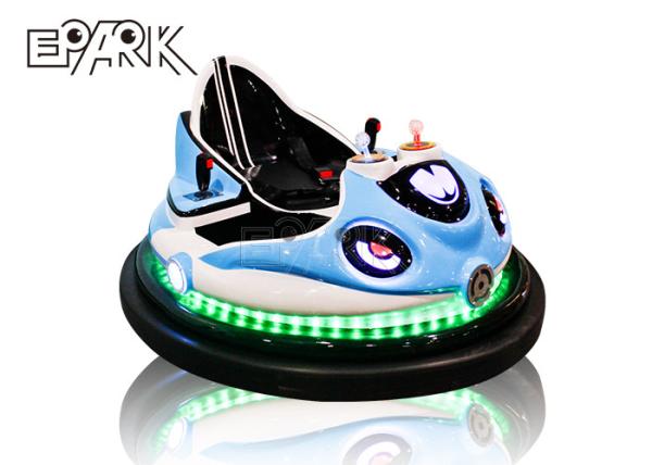 1 Player Kids Bumper Car Ride On Remote Control Power Led Light