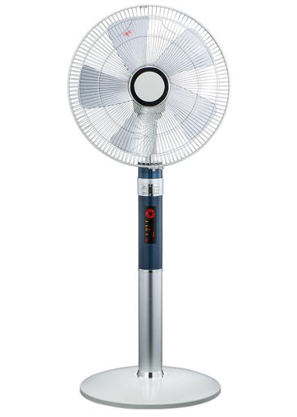 16'' Adjustable Figure 8 Oscillating Stand Floor 3 Speed Remote Control Timer