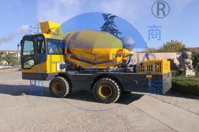 auto 2.5m3 que carrega a máquina concreta