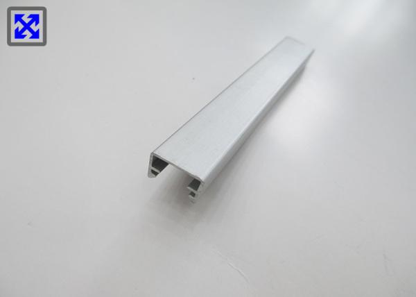 6063 Alloy Recessed Aluminium LED Profile For LED Advertising Billboard