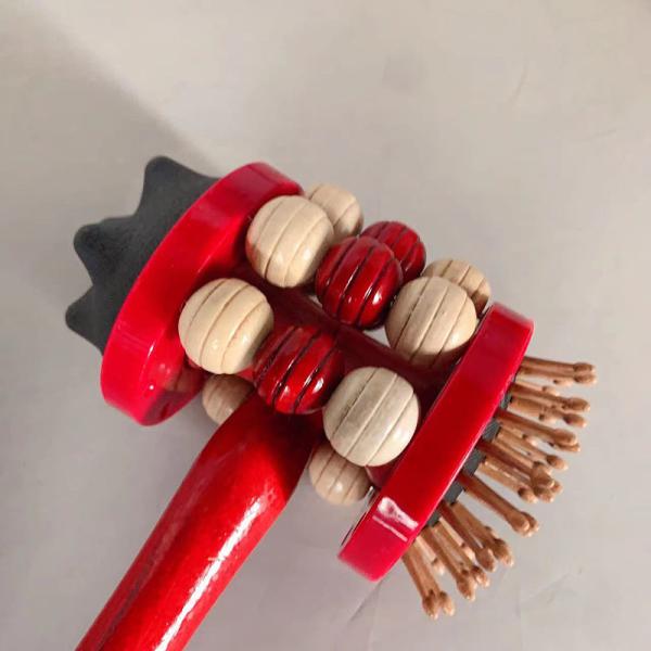 Body Massage Equipment Best Sellers Infrared Massage Hammer for Bamboo Health Wooden Back Shoulder And Neck Massage Stick