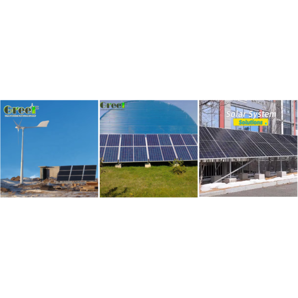 4000m Operating Altitude 95% Efficiency MPPT Controller Hybrid Solar System Wind-Solar Hybrid Generator