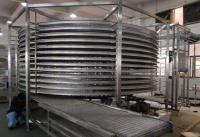 Refrigerador espiral contínuo de uma retenção de aço inoxidável de 10 minutos 304