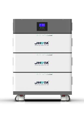 Sistema de armazenamento de energia doméstico empilhado bateria inversora fora da rede 15KWH 51,2V