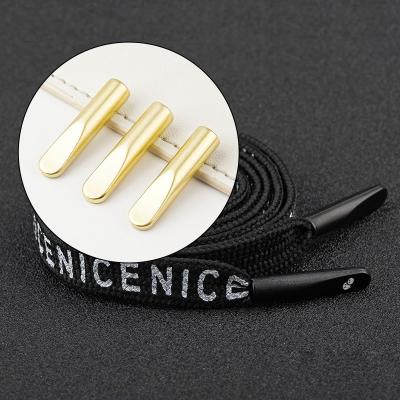 Customized Designs Follow Metal Aglet Drawstring Aglets Hoodie with Gold Metal Tips