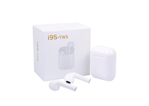 Double Ear Wireless Bluetooth Earphones With Charging Case CE RoHs Certificate