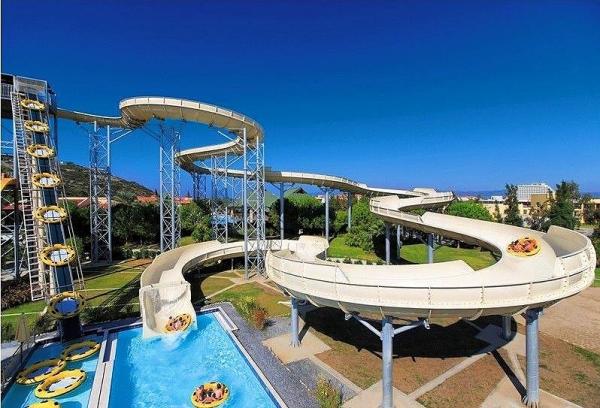 ODM Water Amuse Aqua Park Rides Glisse en fibre de verre pour la piscine