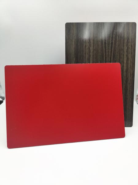 O fogo ACP avaliado cobre - a grão de madeira, revestimento do ACP, 6.0mm, tamanho de 1220mm * de 2440mm