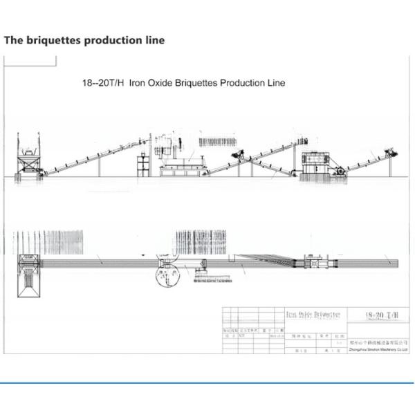4 Roller Press Iron Ore Briquette Machine with 1-30t/h Material Moisture Less than 50%