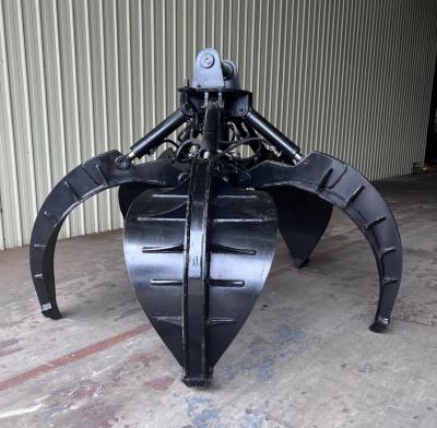 Antiwear NM400 Hydraulic Rock Grab For Excavators 24 Ton 26 Ton