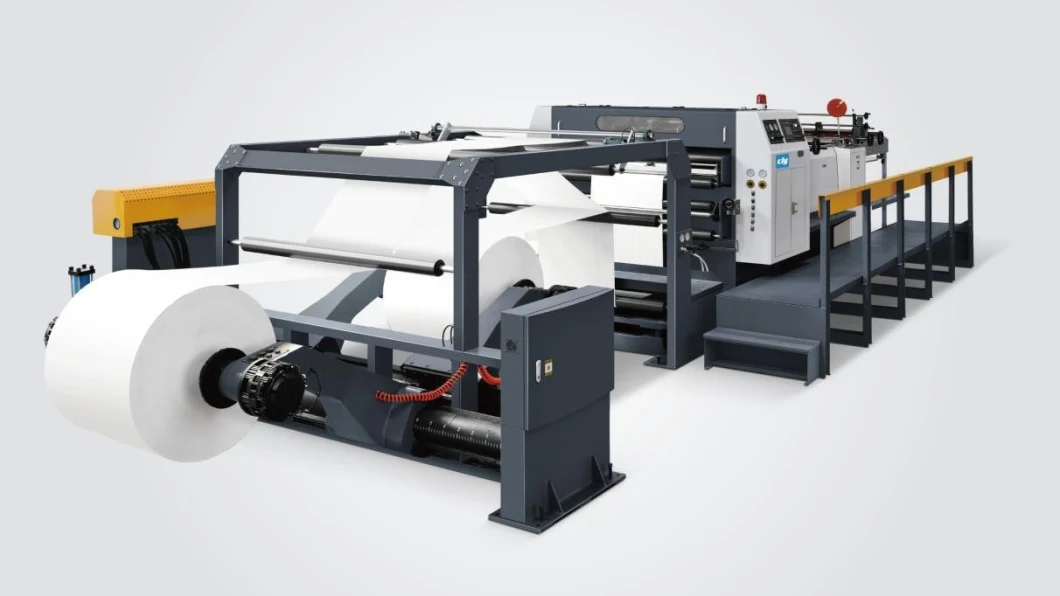 Высокоскоростной бумажный автомат для резки GM-1400 Ecoographix Sheeter