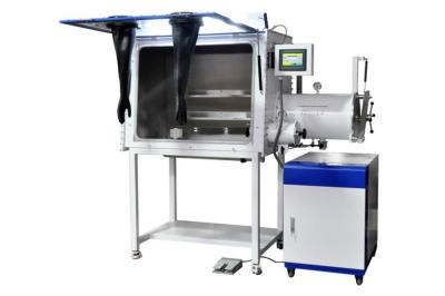 Sistema de caixa de luvas de aço inoxidável com sistema de purificação de H2O e O2 aprovado pelo CE