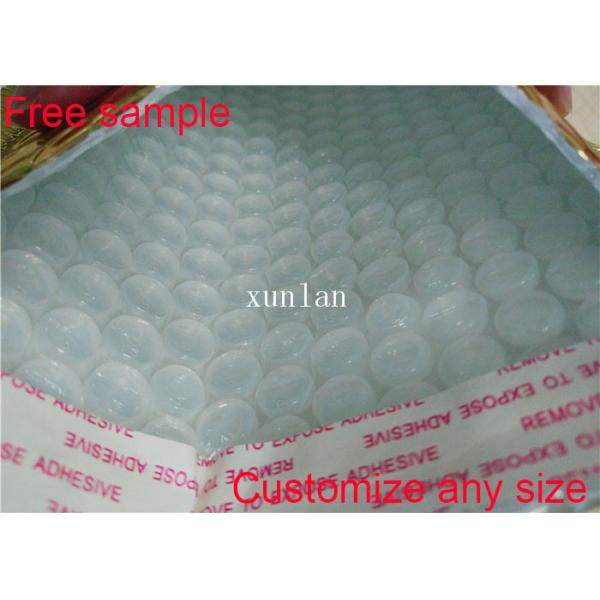 Custom Printed Metallic Bubble Mailers , Padded Envelope Bubble Mailers Plastic