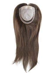 8-16 pouces Toppers de cheveux naturels 100% Topper de cheveux humains