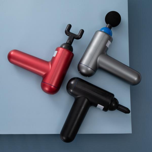 24W FCC Approval Deep Muscle Fascia Gun , Smart Fascia Massager For Neck Shoulder