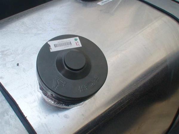 Howo truck fuel tank Diesel cover AZ9112550210 Original  aluminum alloy