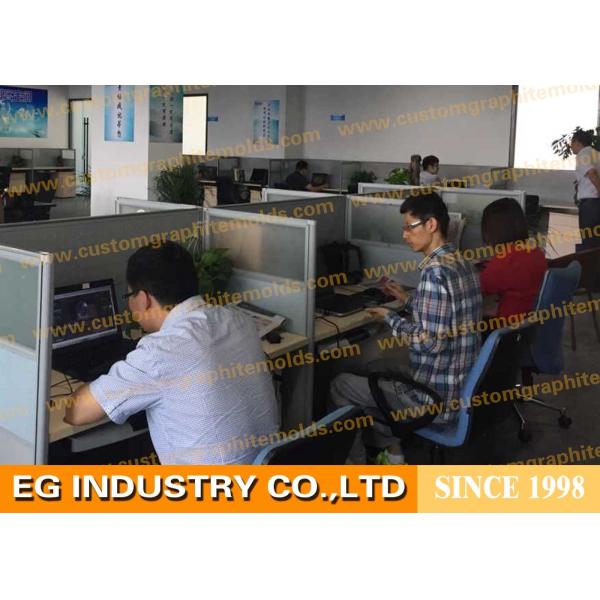 Fine Grain Anti Oxidation Custom Graphite Molds High Thermal Stability high purity 99.9% carbon