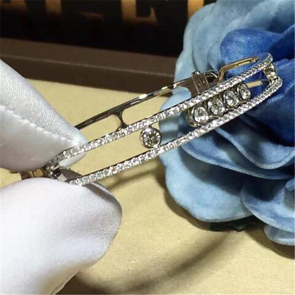  seven diamonds bracelet 18kt  gold   with yellow gold or white gold