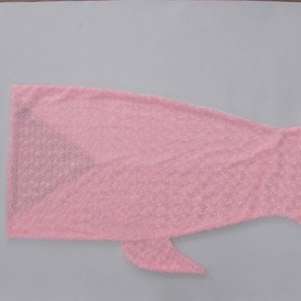 Kids Cozy Mermaid Tail Blanket PV Teens Super Soft Fleece Blanket