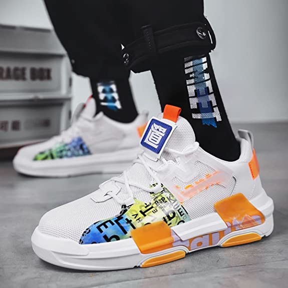 VAXAV Leather Upper Women'S Fashion Stylish Walking Sneakers