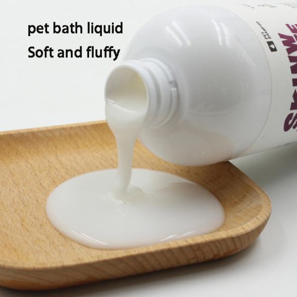 Shampooing pour animaux de compagnie sans lavage mousse gel de douche pour chien / gel de douche pour chat