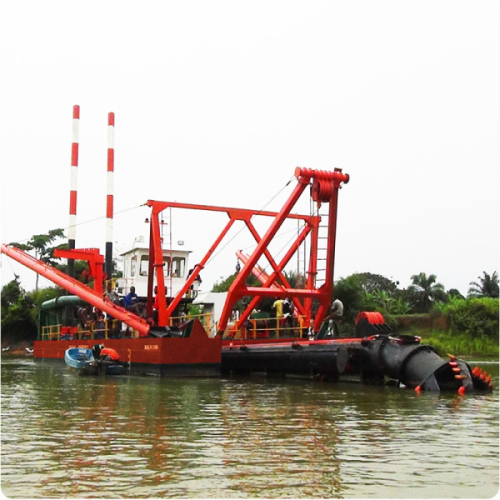 18 Inch Cutter Blades Suction Dredger Ship With Diesel Engine Or Electric Motor Pump Power