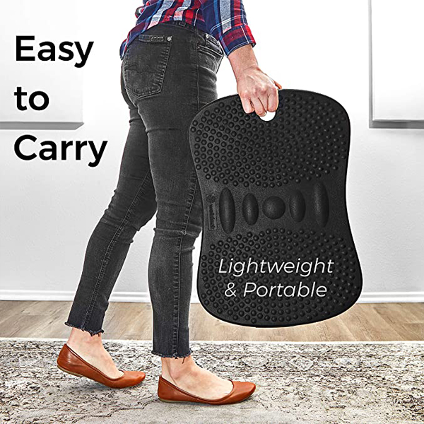 Anti Fatigue Standing Balance Board Wood PU Stability trainer