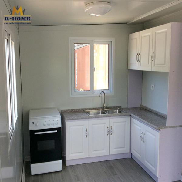 Construção rápida de poupança de energia projetada modular da casa da casa pré-fabricada da armação de aço