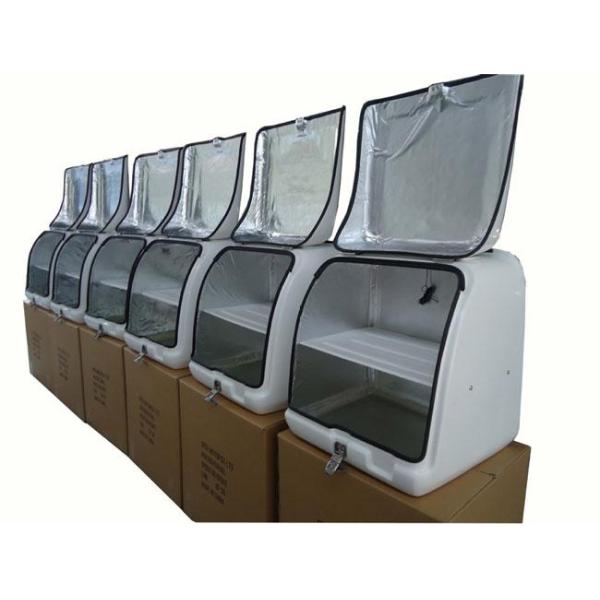 ФРП стекловолокно коробка доставки 166 L Jumbo коробка белый с светодиодными лампами