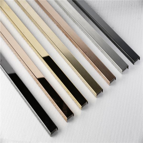 supply free sample curved tile trim L shaped stainless steel trim edge