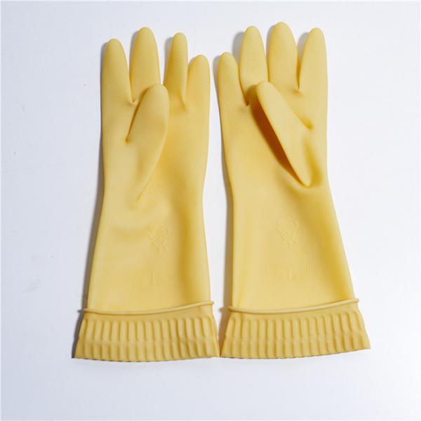 Car Cleaning Extra Long Sleeve Rubber Gloves Industrial Use Size S M L