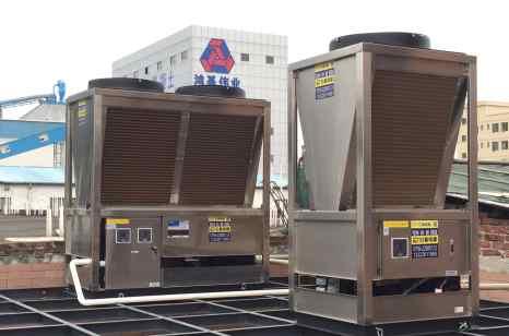 нагреватель воды теплового насоса источника воздуха 380V DN20 с квартирой