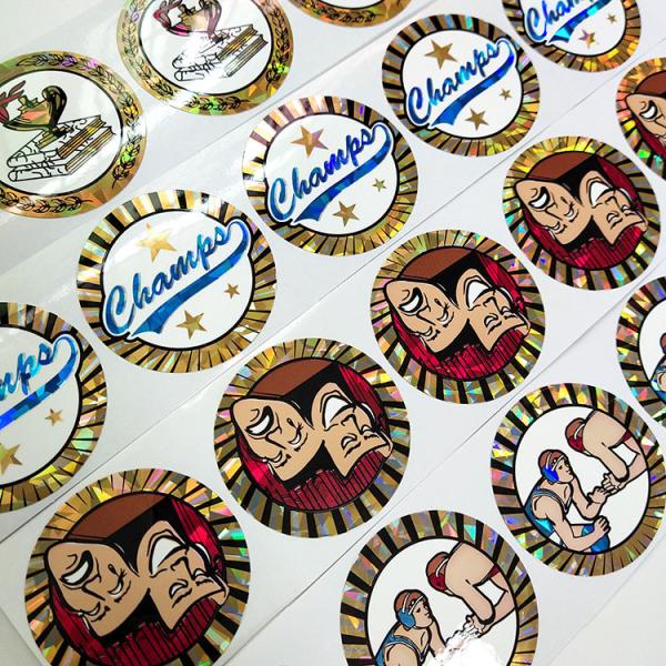 Стикер Vinly печатания лазера изготовленный на заказ голографический, лист стикера Holograpic, голографическая фольга Sitcker