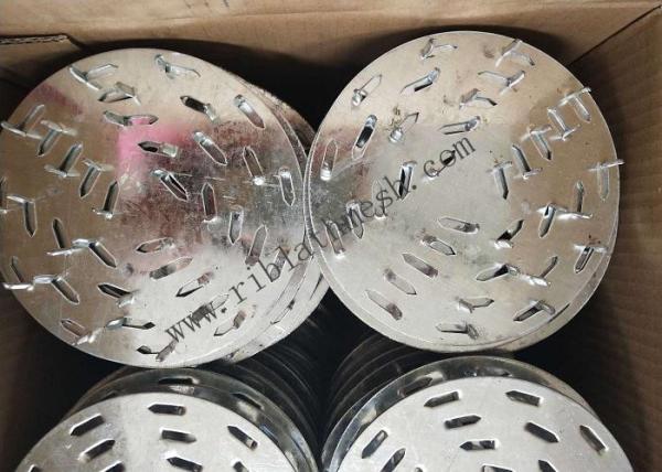 8 Round Anti Split Plates Easy To Press And Eliminate Timber Splitting 1.2mm Thickness