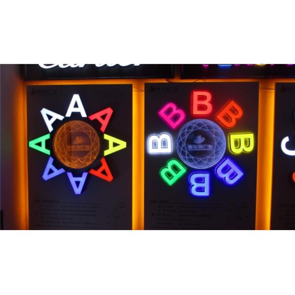 Customization Mini Letter 3d Acrylic Luminous Letter Energy Saving Pvc Light Letter