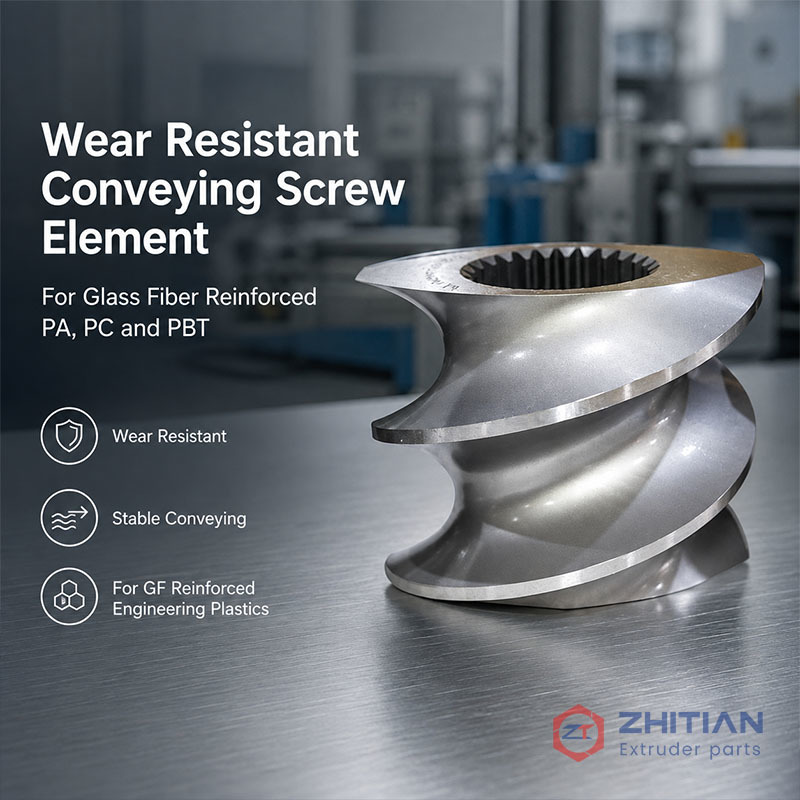 Bimetallic Wear Resistant Kneading Block for Glass Fiber Reinforced Engineering Plastics