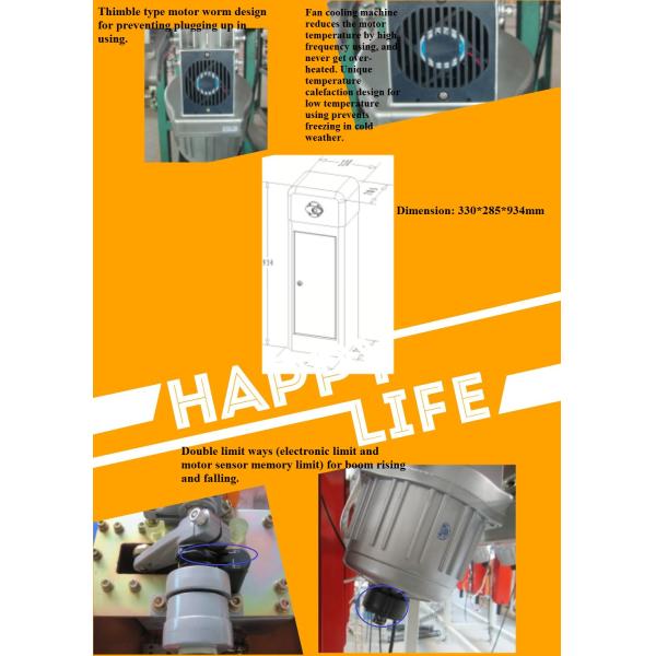 Оранжевые оружия ворот барьера снабжения жилищем