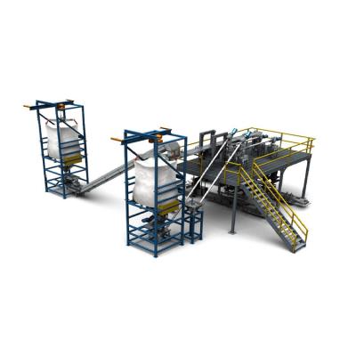 Descarregador grande do saco da grão do milho para estações maiorias do sistema do descarregador do saco da venda
