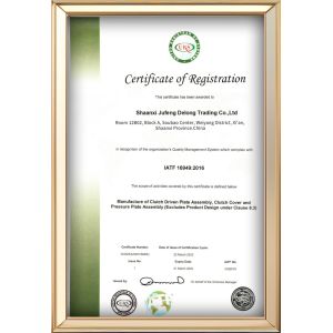 Shaanxi Jufeng Delong Trading Co., Ltd. Сертификации