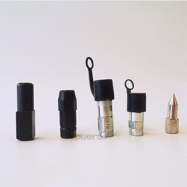 Heavy Duty B60 Grease Gun Adapter No Leaking Zerk Coupler