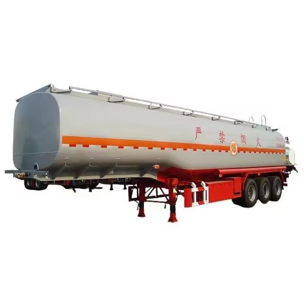2/3/4 Axles Aluminum Alloy Liquid Gasoline Petrol Diesel Lubricating Oil Edible Oil Fuel Transport Tanker Semi Trailer