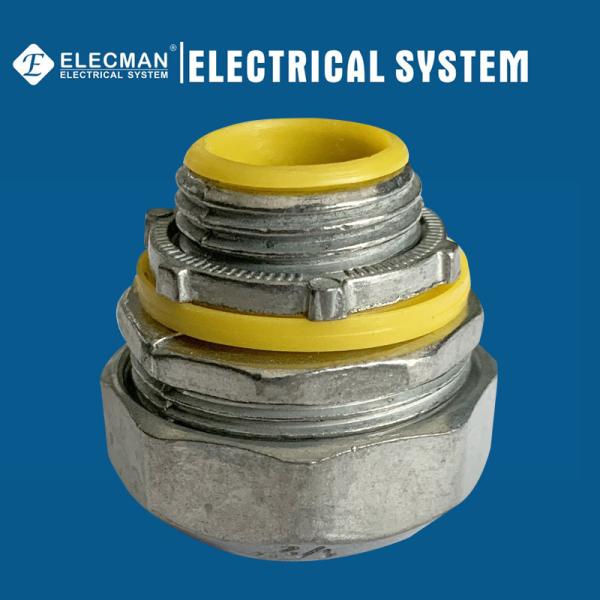 Оцинковывайте прямой жидкостный плотный дюйм соединителя 1/2