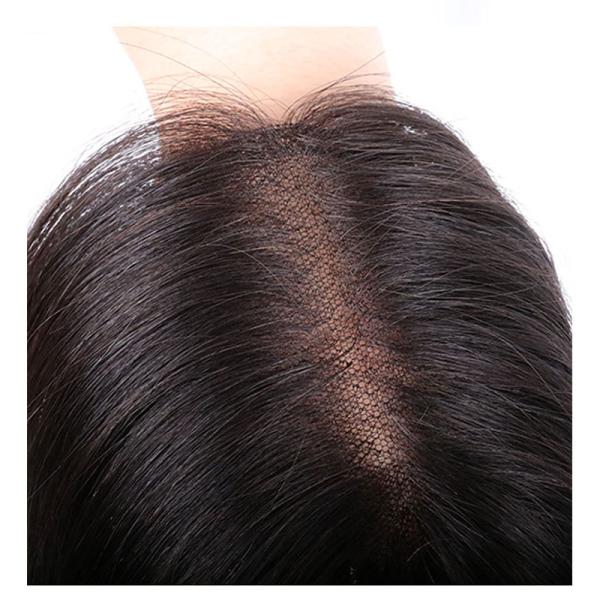 Design Real Human Hair Toupee for Women 100% Virgin Hair Lace Base