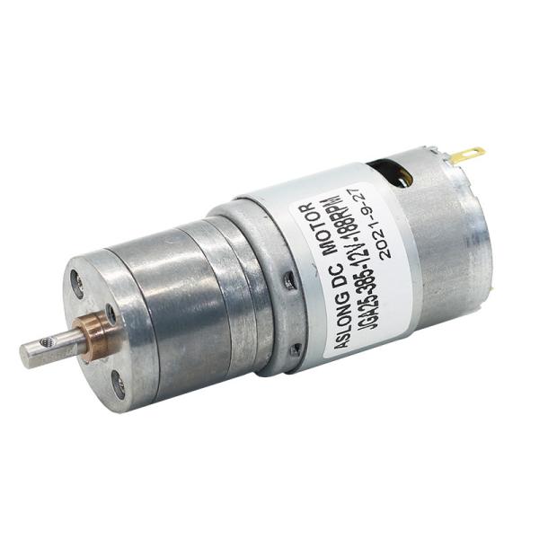 Мотор Dc вращающего момента мотора уменьшения JGA25-370B кодировщика мотора ASLONG Hall 12V 8.6-977RPM высокий с мотором Dc поставщика кодировщика