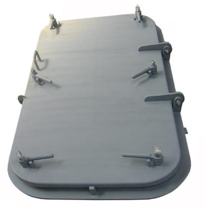 Weathertight Steel Ship Access Marine Doors 10mm Leaf Thickness