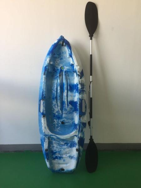6’ LLDPE Kids Sit On Kayak 60kg Capacity Salt Water Endurable Premium Quality Material Light To Carry