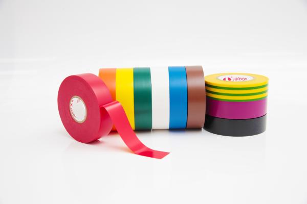 Ruban isolant électrique en PVC de qualité industrielle, multicolore