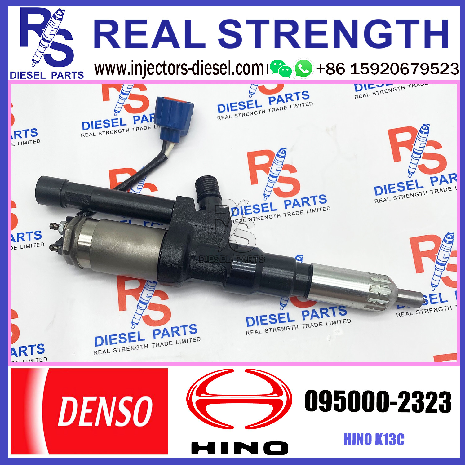 Инжектор коллектора системы впрыска топлива Denso 095000-2323 для HINO