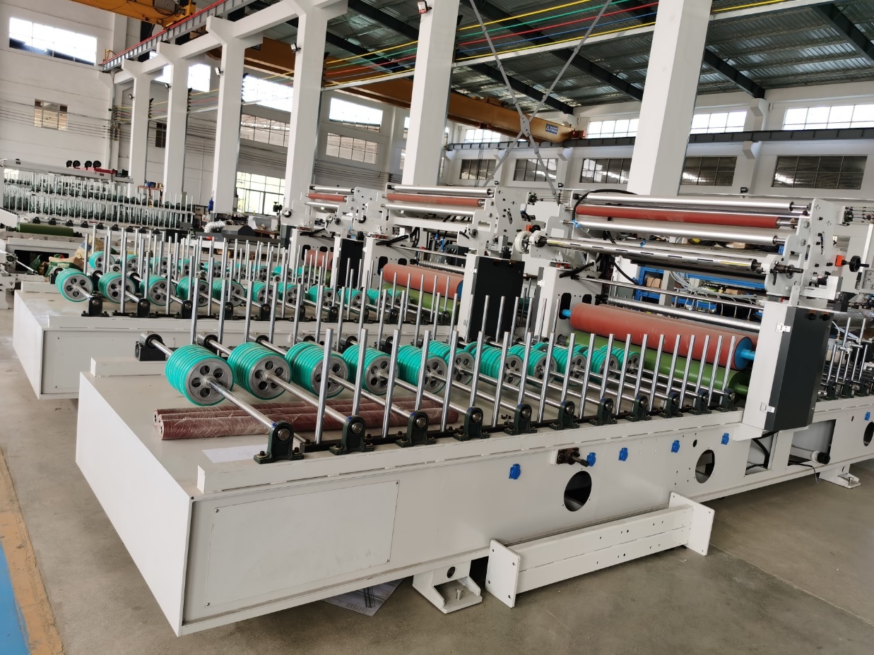 TC Woodworking Machinery Door Panel Sticking PVC Melamine Roll Paper Leather PUR Hot Melt Laminating Machine