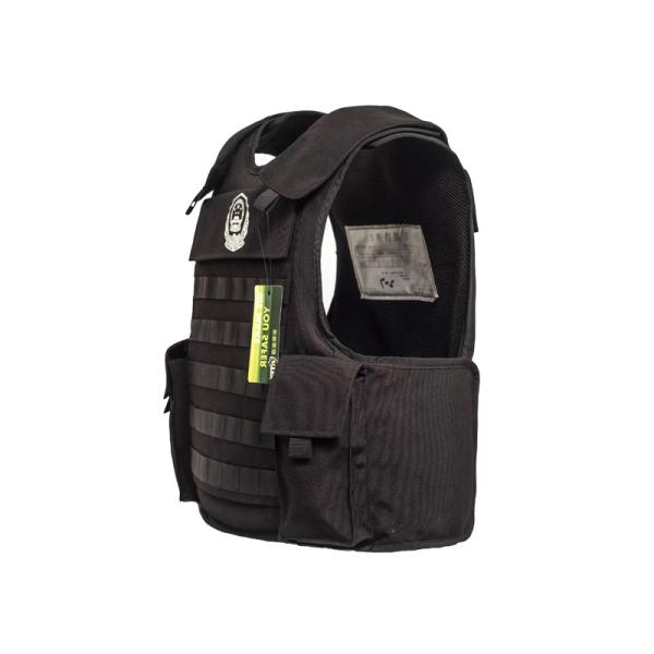NIJ IIIA Bulletproof Point Blank Ballistic Vest Black Tactical Jacket